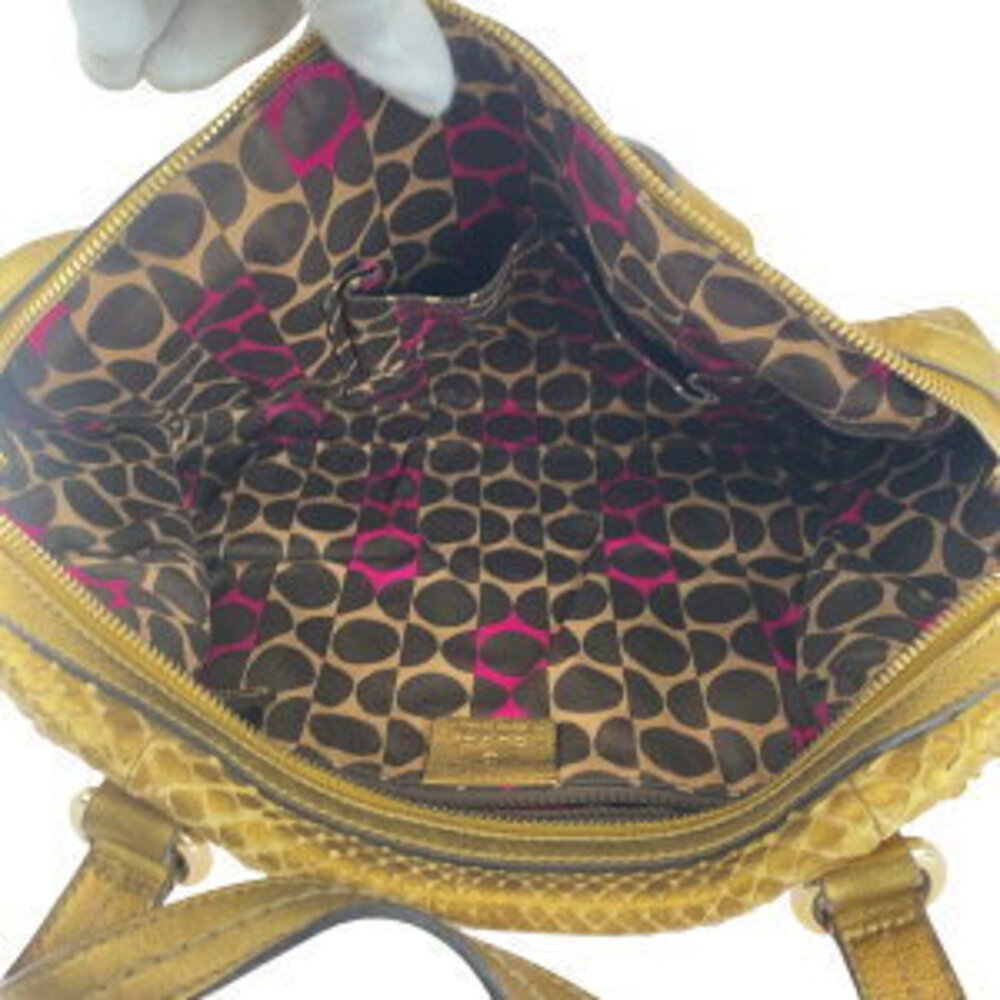 Gucci Python handbag shoulder bag - Picture 9 of 10